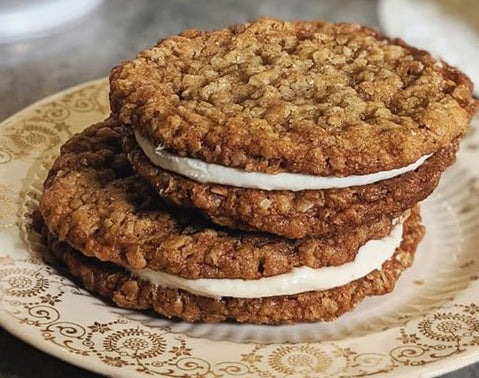 Oatmeal Cream Sandwich Cookies - 12 ct